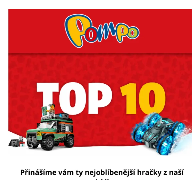 Pompo E-shop: LEGO, Barbie, Hot Wheels – sleva až -43 % | Nuslet.cz