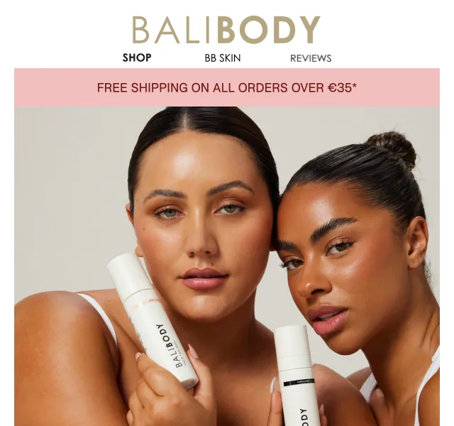 Bali Body: Face Tan Mist + mousse – červen 2026 | Nuslet.cz