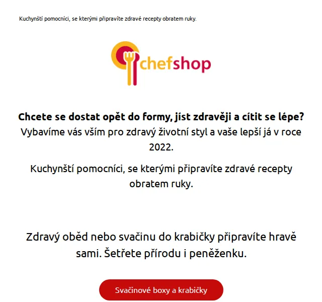 Chefshop: Kuchynští pomocníci pro zdravý životní styl – červen 2026 | Nuslet.cz