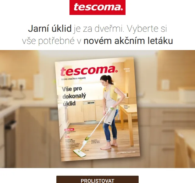 Tescoma: Chytrý mop ProfiMATE 469 Kč – červen 2026 | Nuslet.cz
