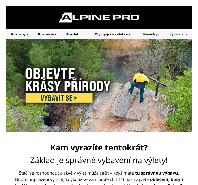 ALPINE PRO: Kolekce na výlety – duben 2026 | Nuslet.cz