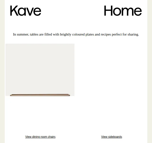 Kave Home Sale: Designový nábytek a doplňky – červenec 2026 | Nuslet.cz