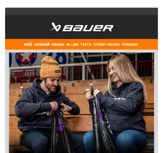 Bauer Hockey Česko: Dárky pro hokejisty – červen 2026 | Nuslet.cz