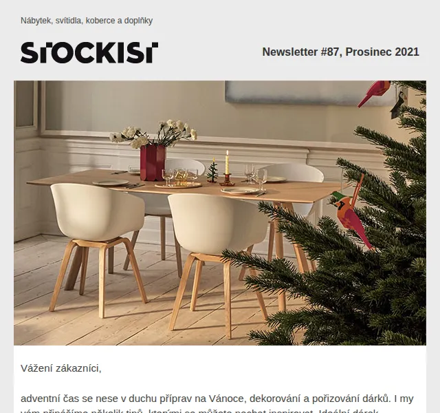 Stockist: vánoční dárky, Skandinavisk svíčky a sleva 40% – červen 2026 | Nuslet.cz