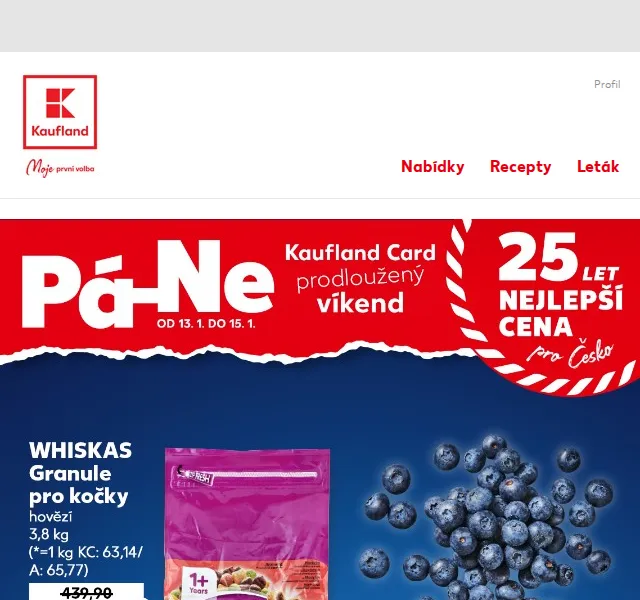 Kaufland: Prodloužený víkend s Kaufland Card – červen 2026 | Nuslet.cz