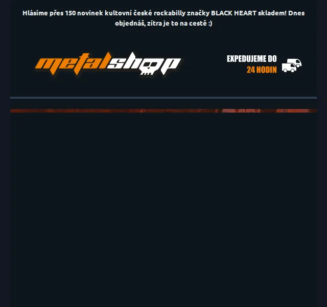 METALSHOP: BLACK HEART novinky – červen 2026 | Nuslet.cz
