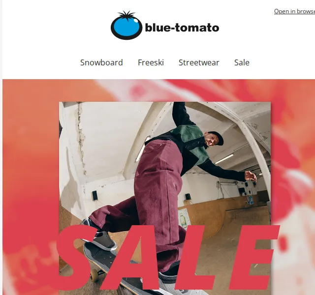 BLUE TOMATO: Skate hardgoods až –50 % – červen 2026 | Nuslet.cz