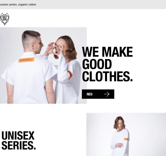 Wolfgangstore: Unisex bio-bavlna – červen 2026 | Nuslet.cz
