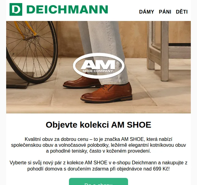 DEICHMANN: Kolekce AM SHOE od 899 Kč – červenec 2026 | Nuslet.cz