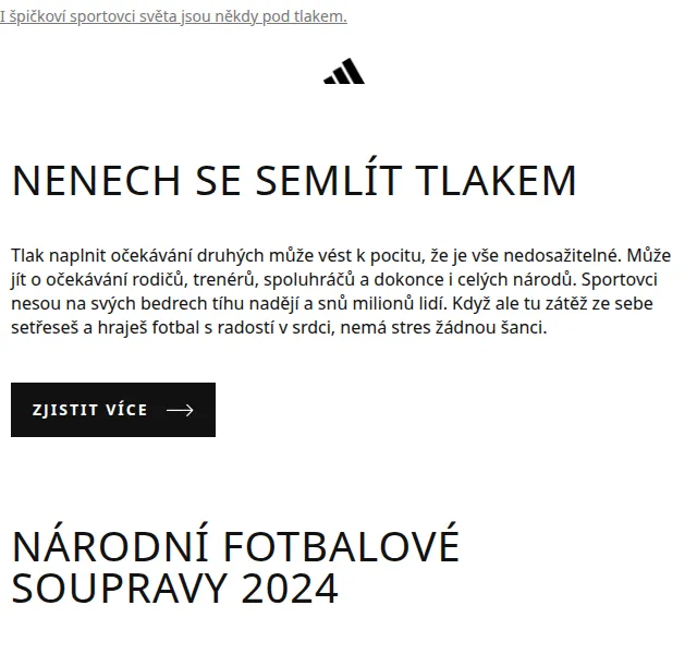 Adidas: Národní fotbalové soupravy 2024 – červen 2026 | Nuslet.cz