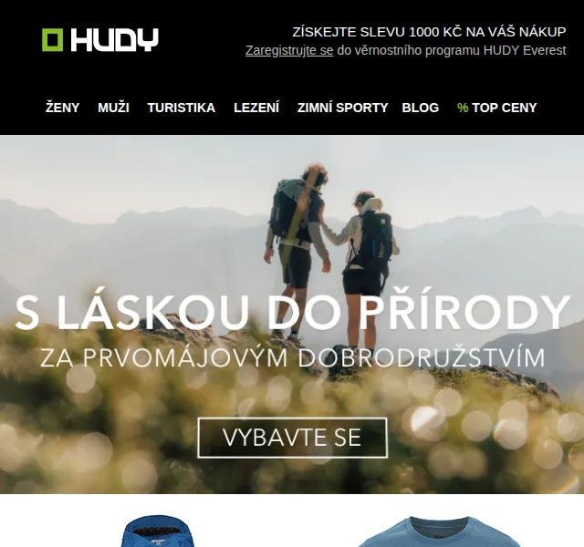 Hudy: Mammut, La Sportiva, Fjällräven – sleva až 15 % | Srpen 2026
