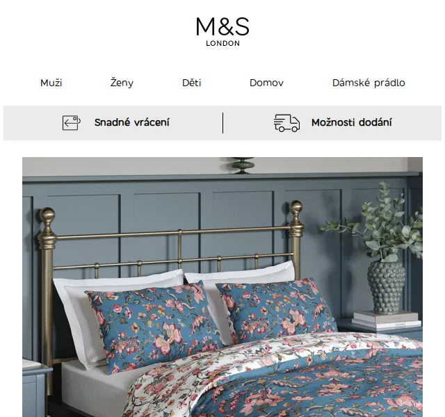 Marks and Spencer: Ložní prádlo a domácí oblečení – červen 2026 | Nuslet.cz