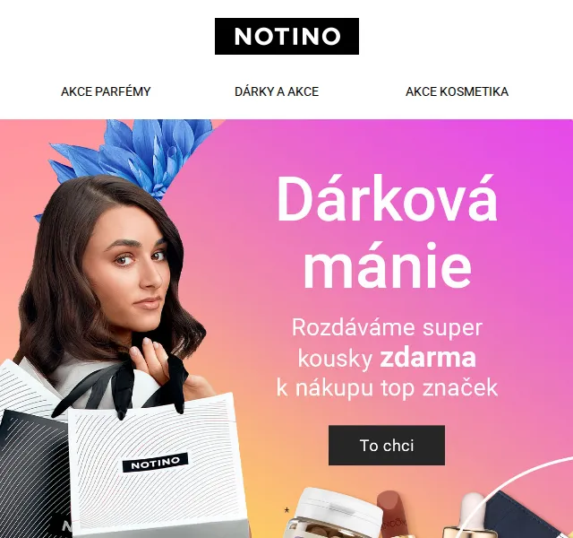 Notino: Velká dárková mánie a slevy na kosmetiku – červen 2026 | Nuslet.cz