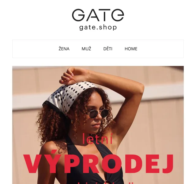 Gate.shop: Letní výprodej – červen 2026 | Nuslet.cz