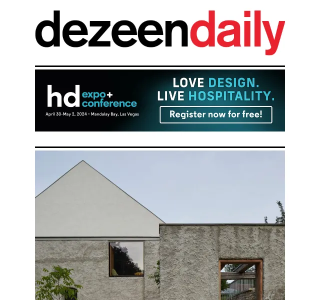 Dezeen Daily: architektura a design – červen 2026 | Nuslet.cz