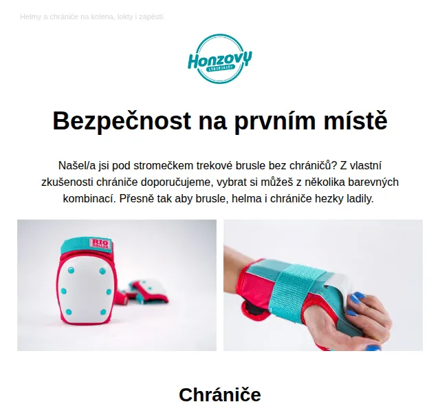 Honzovy Longboardy: Helmy a chrániče – červen 2026 | Nuslet.cz