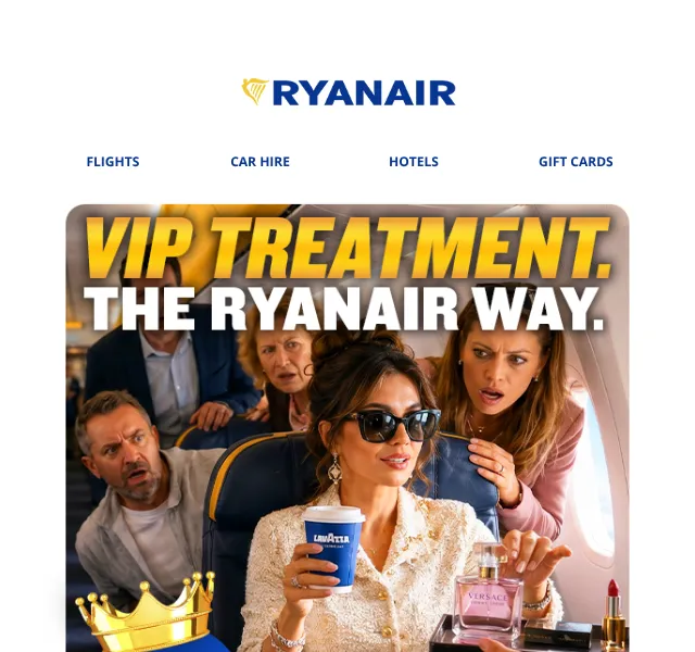 Ryanair: Order to Seat – obědy a nápoje v letadle – červen 2026 | Nuslet.cz