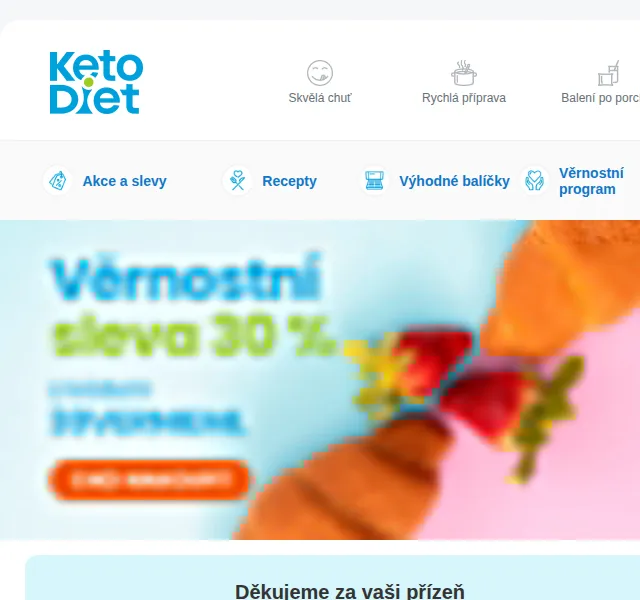 KetoDiet: 30% sleva na celý nákup včetně novinek – červen 2026 | Nuslet.cz