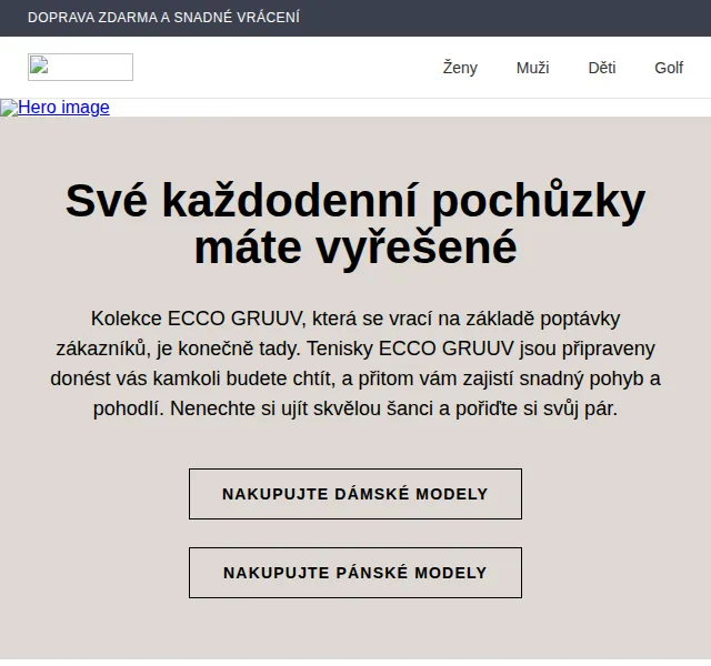 ECCO: Nová kolekce GRUUV – červenec 2026 | Nuslet.cz