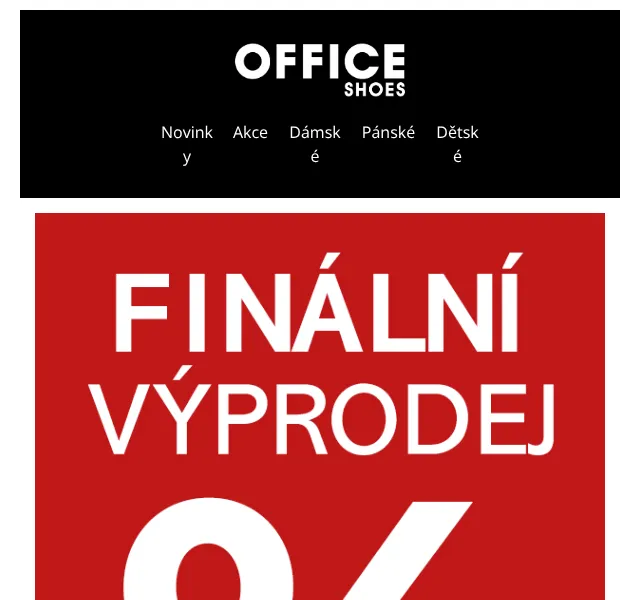 Office Shoes: poslední šance na oblíbené modely – červenec 2026