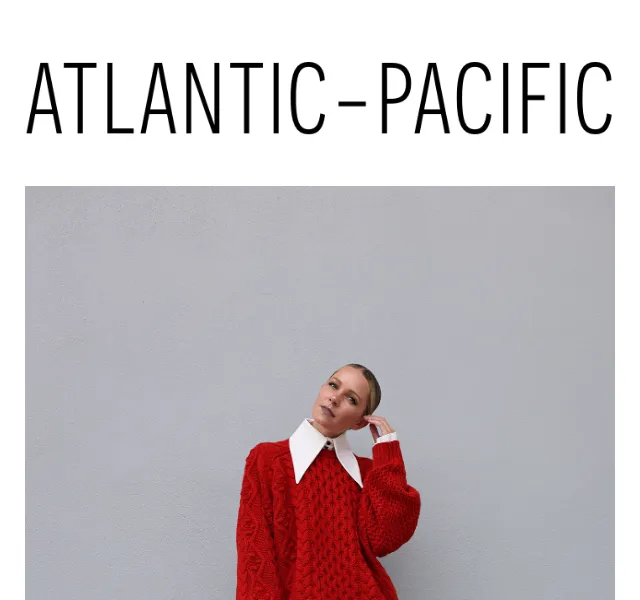 ATLANTIC-PACIFIC: Styling chunky sweaters – červen 2026 | Nuslet.cz
