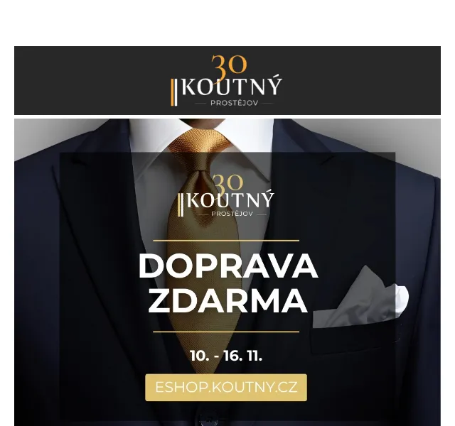 Koutný spol. s r.o.: Doprava zdarma na pánské bundy a kabáty – červen 2026 | Nuslet.cz