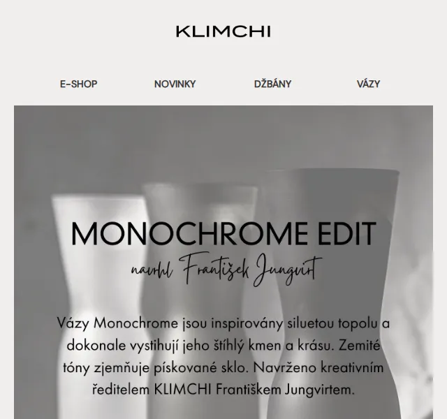 KLIMCHI: MONO-PODZIM nová kolekce – červen 2026 | Nuslet.cz