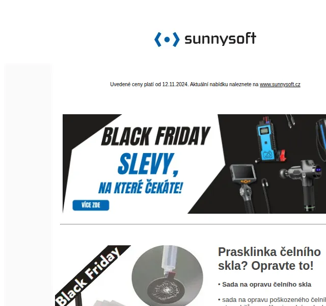Sunnysoft.cz: Slevy až 50 % na auto-doplňky a elektroniku – červenec 2026 | Nuslet.cz
