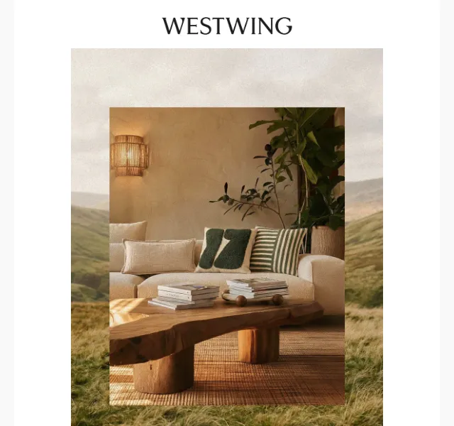 Westwing: Ekologické designy a bio bavlna – duben 2026