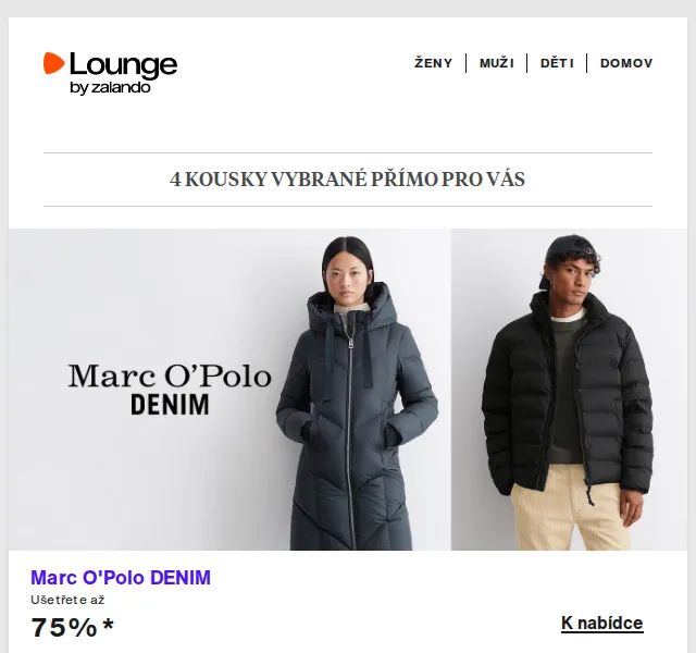 Lounge by Zalando: Marc O'Polo, bugatti a UGG – sleva až 75 % – květen 2026 | Nuslet.cz
