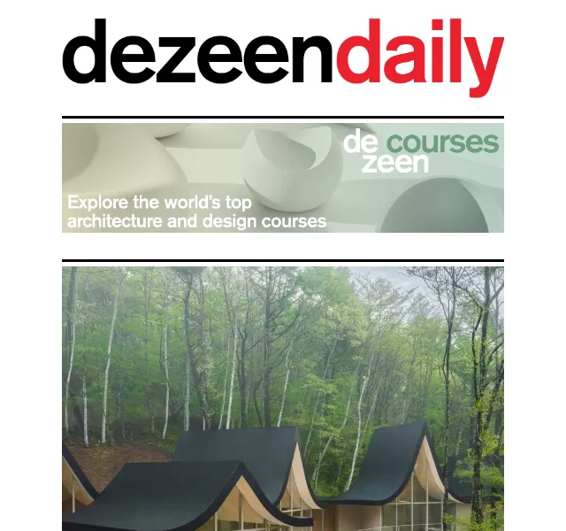 Dezeen Daily: Nová kolekce designů – červen 2026 | Nuslet.cz