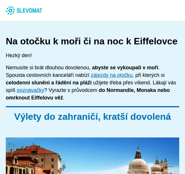 Slevomat: poznávací zájezdy a výlety od 1 299 Kč – červen 2026 | Nuslet.cz
