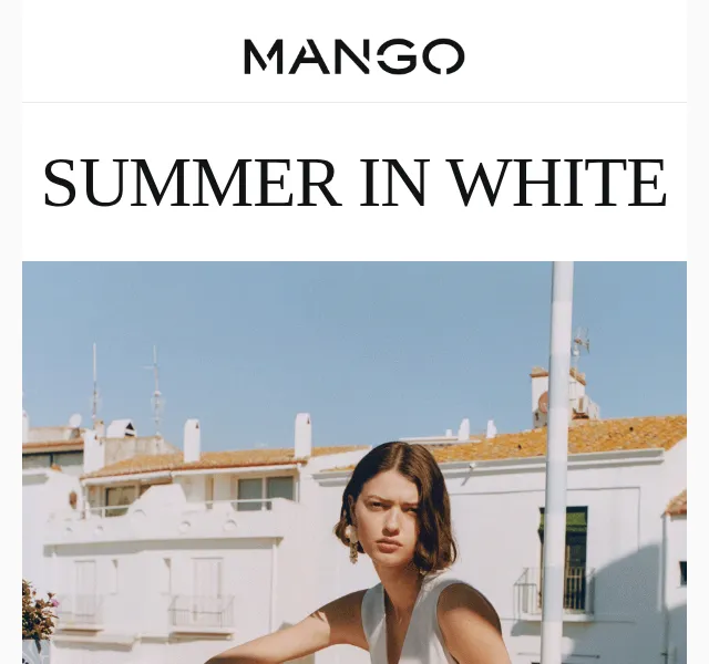 MANGO Home: plná skříň bílých outfitů – červen 2026 | Nuslet.cz
