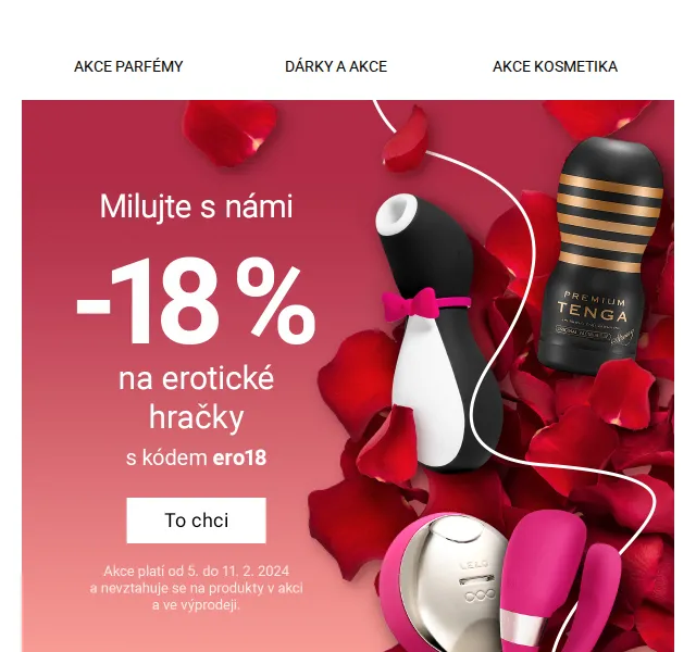 Notino: -18 % na erotické hračky – červen 2026 | Nuslet.cz