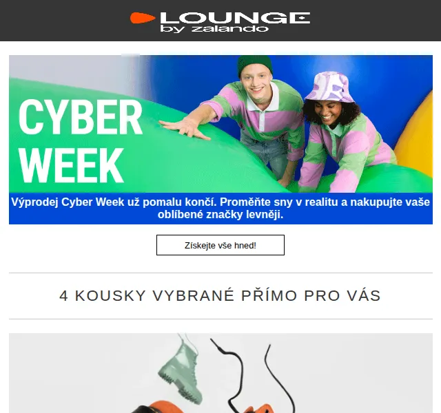 Lounge by Zalando: Výprodej Cyber Week slevy až 80 % – červen 2026 | Nuslet.cz