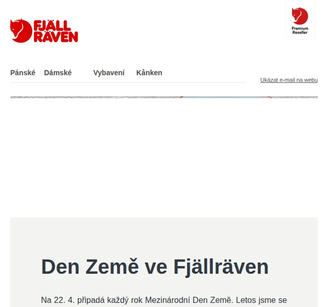 Fjallraven-shop: Sleva 20 % na Den Země – duben 2026 | Nuslet.cz