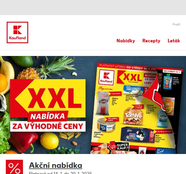Kaufland: Vepřový balík a brambory – duben 2026 | Nuslet.cz