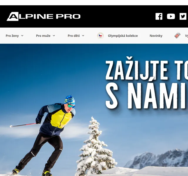 ALPINE PRO: Zimní sportovní kolekce – červen 2026 | Nuslet.cz