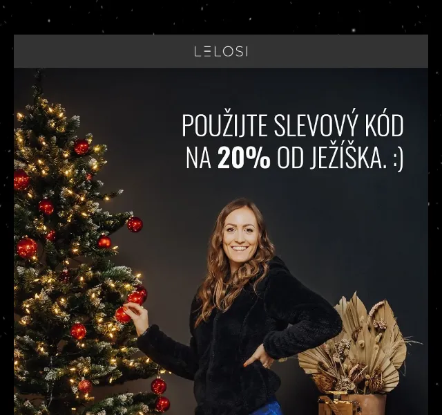 LELOSI: Sleva 20 % na vše – květen 2026 | Nuslet.cz