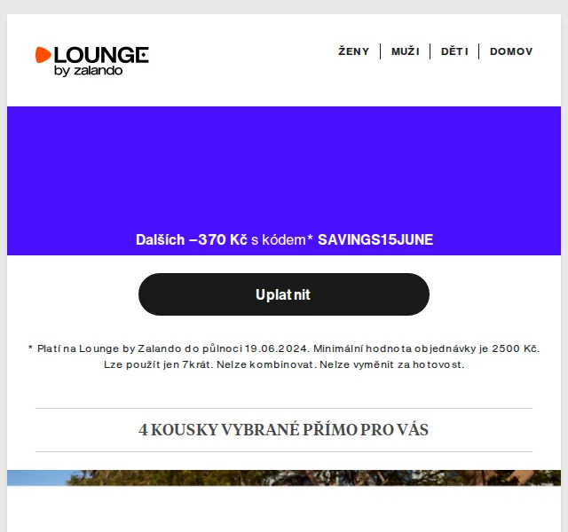 Lounge by Zalando: ONLY, Marks & Spencer až 80% – červen 2026 | Nuslet.cz