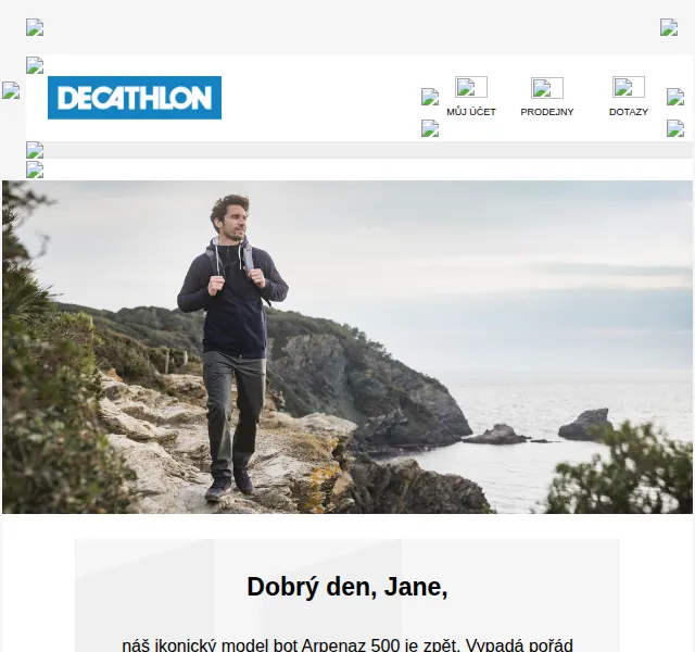 DECATHLON: Pánské boty Arpenaz 500 Revival za 1299 Kč – červen 2026 | Nuslet.cz