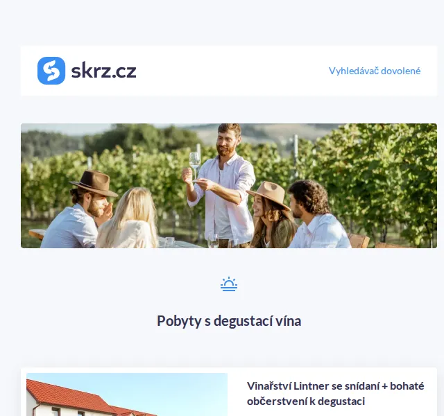 Vánoce na Skrz: TOP pobyty na jižní Moravě – červenec 2026 | Nuslet.cz