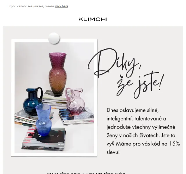 KLIMCHI: Oslavte svůj den s promokódem – červen 2026 | Nuslet.cz