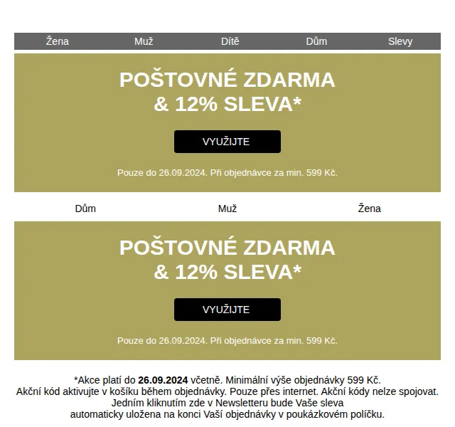 bonprix: -12 % a poštovné zdarma – červen 2026 | Nuslet.cz