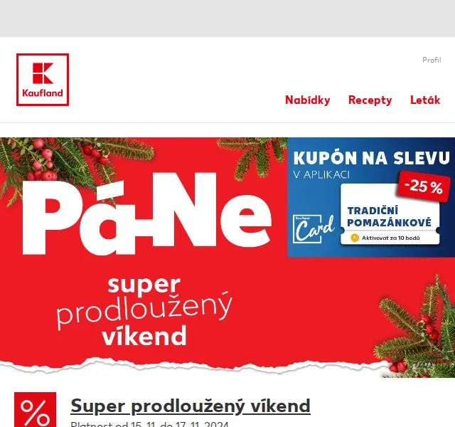 Kaufland: cibule za 9,90 Kč a Perwoll – červenec 2026 | Nuslet.cz