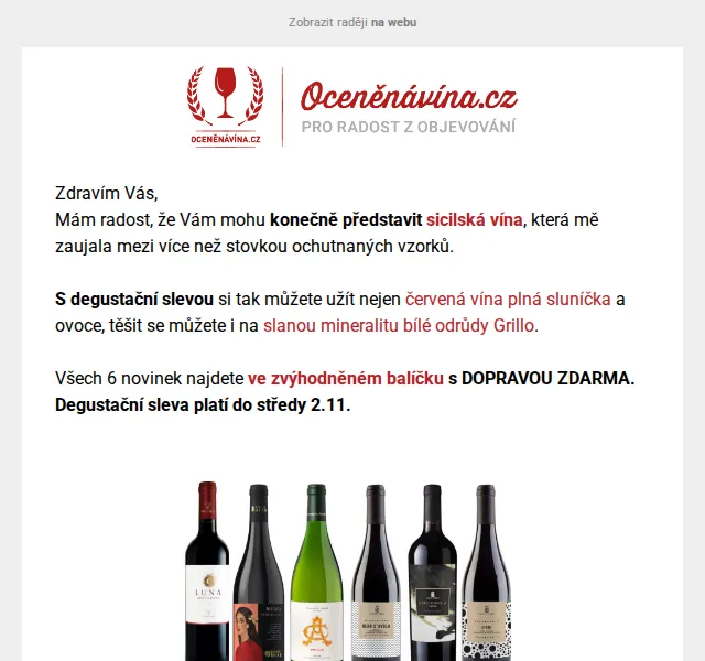 Vláďa z Oceněnávína.cz: Sicilská vína a Champagne Day – červen 2026 | Nuslet.cz