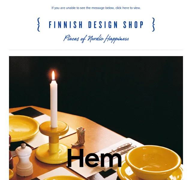 Finnish Design Shop: Hem –20 % a další značky – listopad 2026 | Nuslet.cz