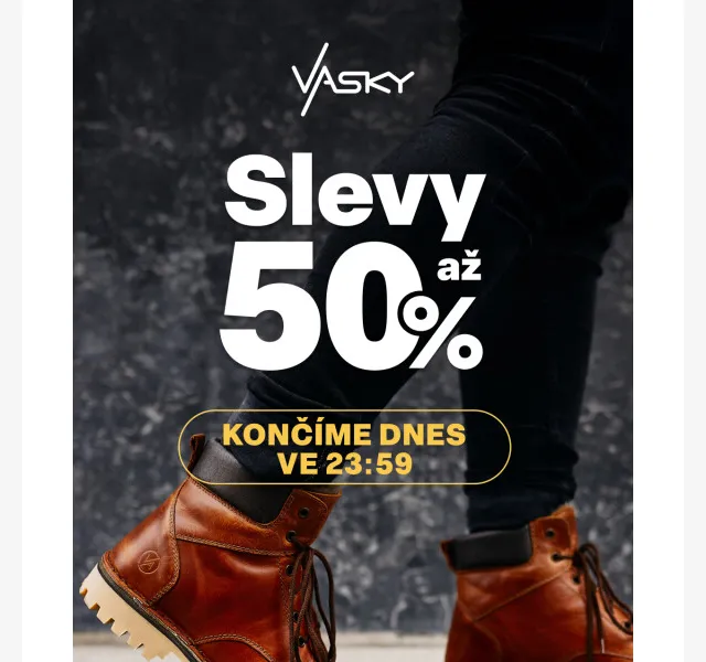 Vasky: až 50% sleva – červen 2026 | Nuslet.cz