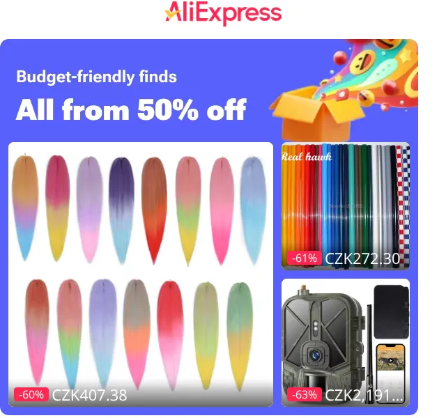 AliExpress: slevy až 89 % – květen 2026 | Nuslet.cz