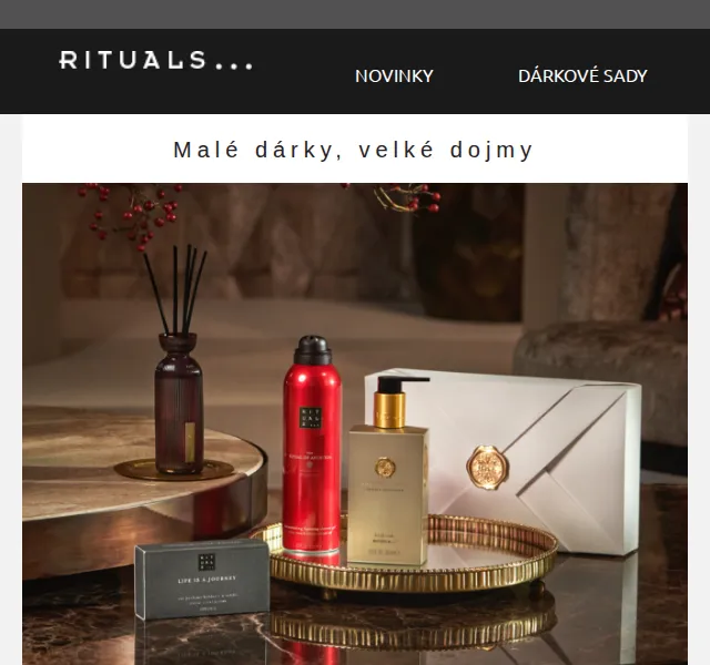 Rituals: Dárkové sady a sprchové pěny – červen 2026 | Nuslet.cz